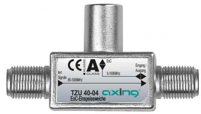 AXING EoC-Einspeiseweiche TZU 40-04 2-1006MHz Abzweigdämpfung 15dB-0