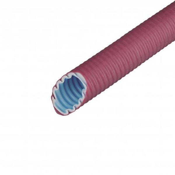 FRA FFKuS-EM-F-105 co2ntrol 63 Mittleres Kunststoff-Wellrohr biegsam magenta