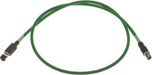 HART RJI cab IP20/M12 09457005051 4XAWG22/7, trail., 10m 09457005051