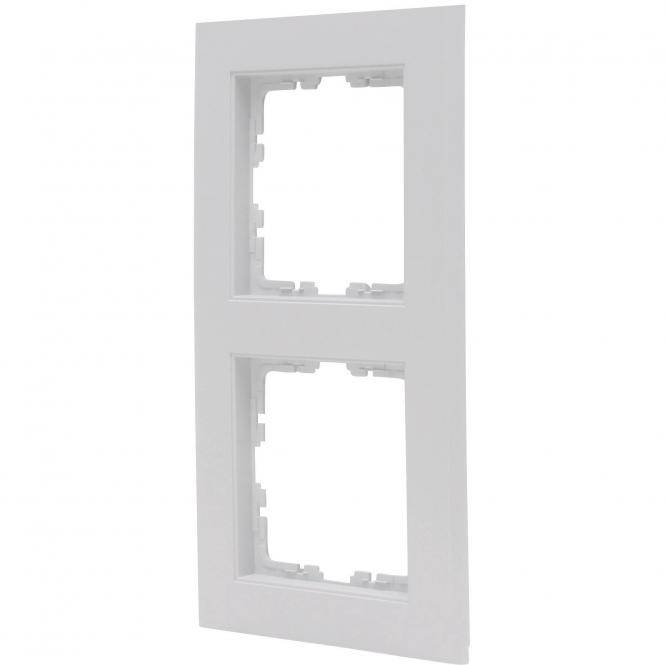 HEINRICH KOPP - Kopp HK07-Abdeckrahmen 2-fach402634007Farbe grau matt-0