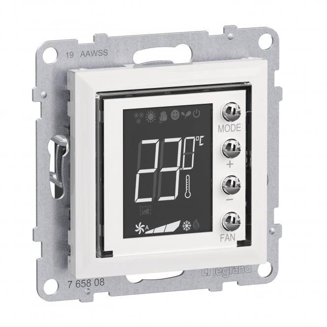 Legrand 765608 Seano MyHome Thermostat m Display m.Abdeckung in der Farbe-0