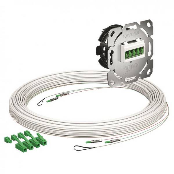 Kaiser Teilnehmeranschluss Gf-TA 4250030 E3S Connect UP 2xF LC/APC DX L=15m