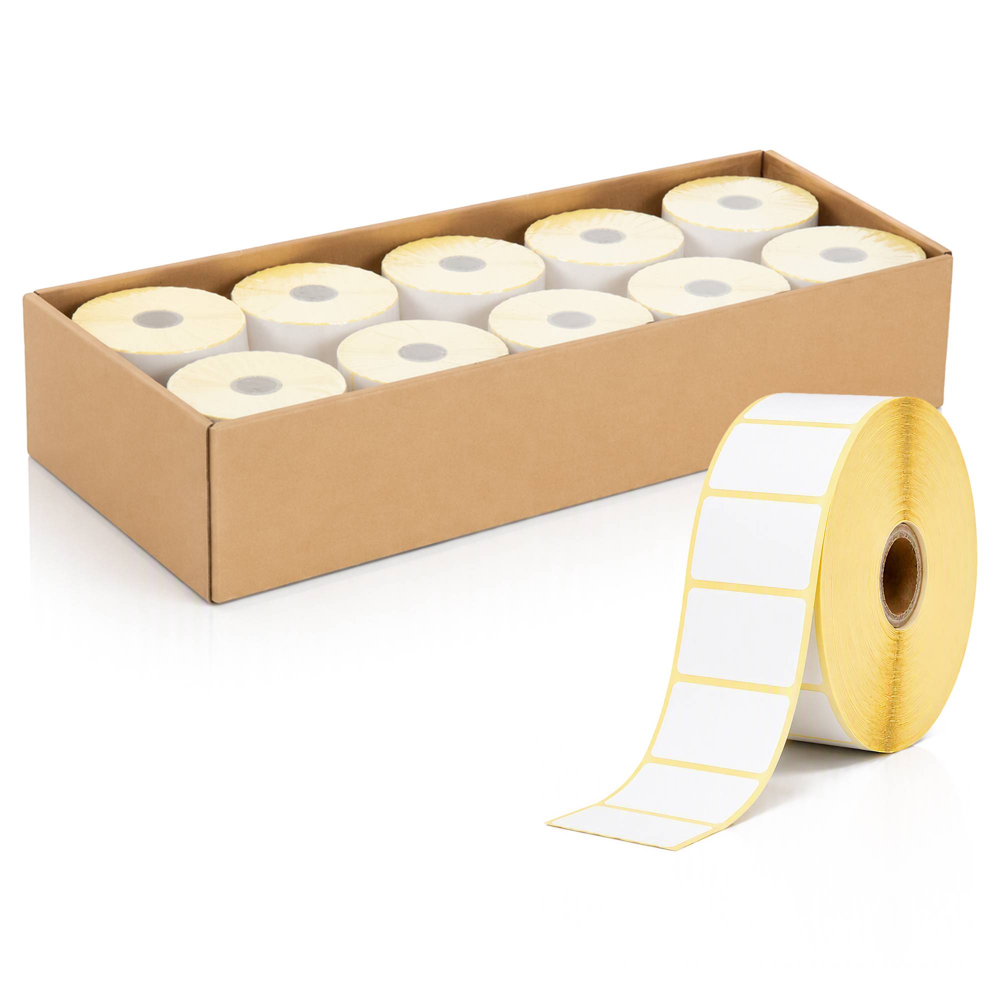 Thermoetiketten, 40 x 27 mm, 1 Zoll, 20.000 Etiketten-0