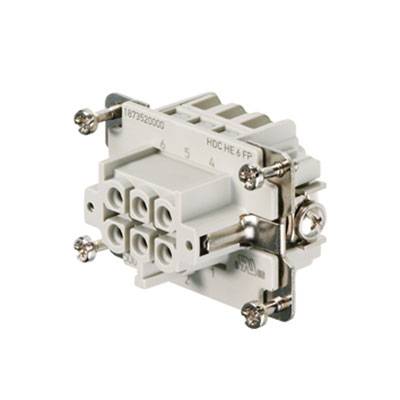 Weidmüller 1873520000 Buchseneinsatz RockStar® HDC HE 6 + PE Push-In-Klemme 1 St.