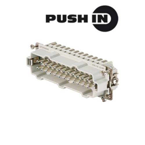 Weidmüller 1873590000 Stifteinsatz RockStar® HDC HE 24 + PE Push-In-Klemme 1 St.