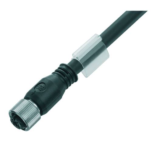 Thumbnail - Weidmüller 1890520050 Sensor-/Aktor-Steckverbinder, konfektioniert M12 Buchse, gerade 0.50 m Polzahl Sensoren: 8 1 St.