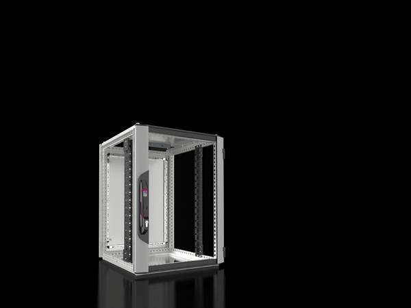 Rittal VX 5325.121 Netzwerk-/Serverschrank VX IT mit Sichttür, mit 19"-Profilschienen standard 5325121