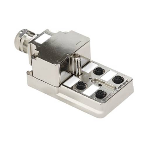 Weidmüller SAI-4-MMS 5P M12 1:1 1897680000 Sensor/Aktorbox passiv M12-Verteiler mit Metallgewinde 1 St.