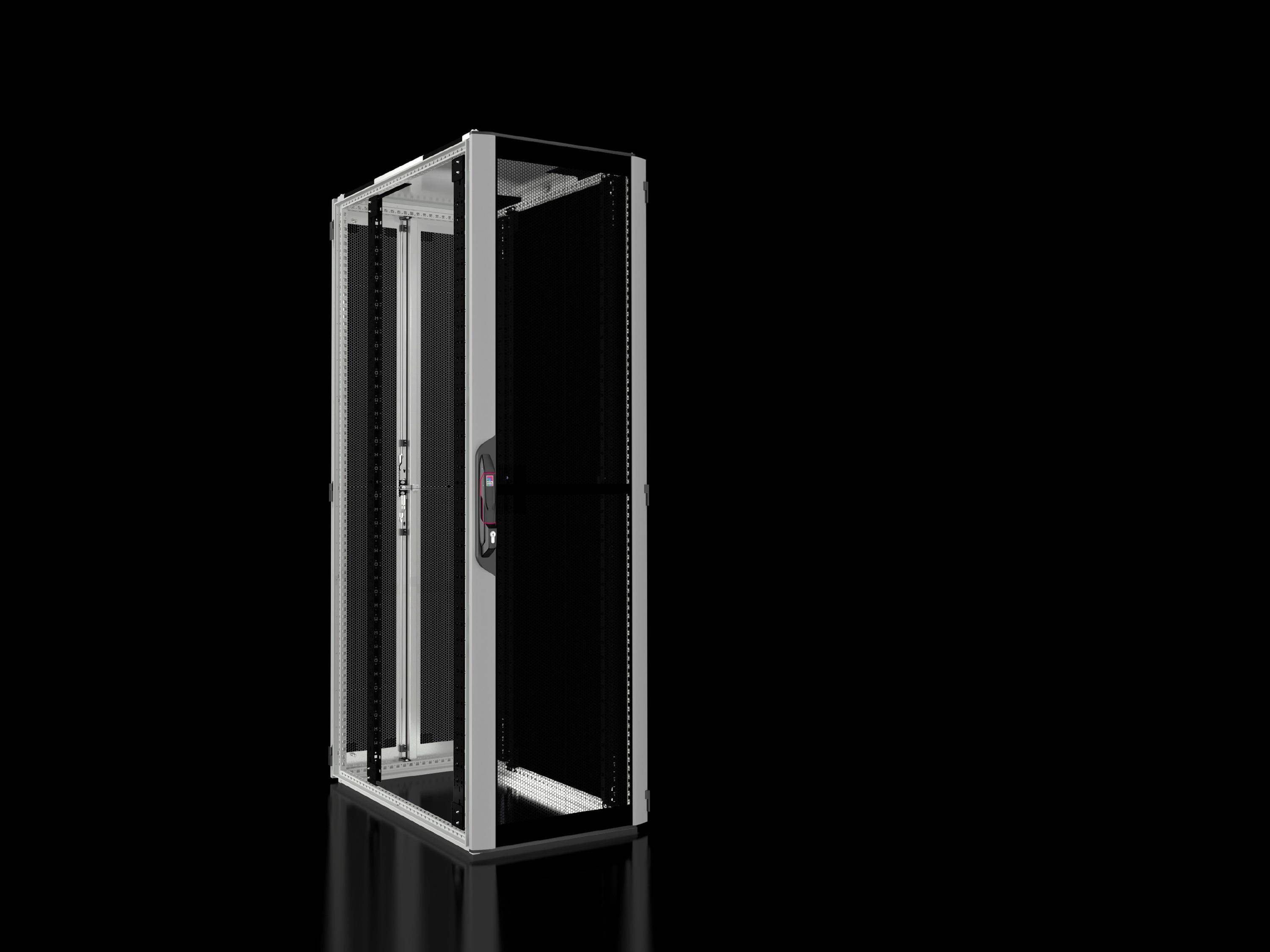 Rittal VX 5308.113 Netzwerk-/Serverschrank VX IT mit belüfteten Türen, mit 19"-Profilschienen standard 5308113-0