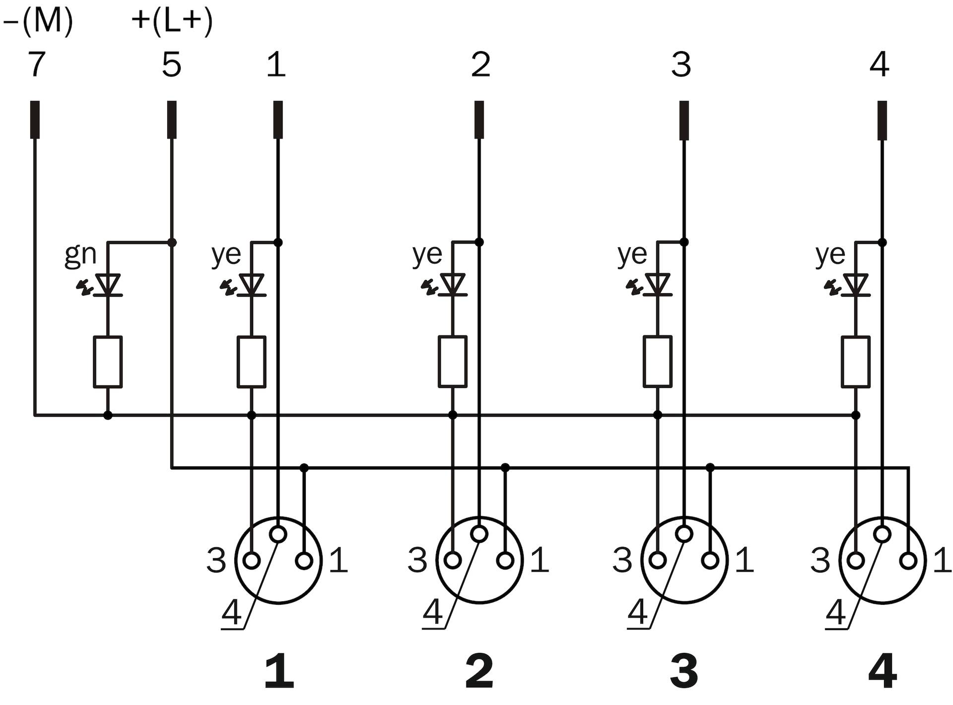 Sick Y8A34A2-C2A8000XXX, Passive Verteilerkästen, P/n: 2115733-1