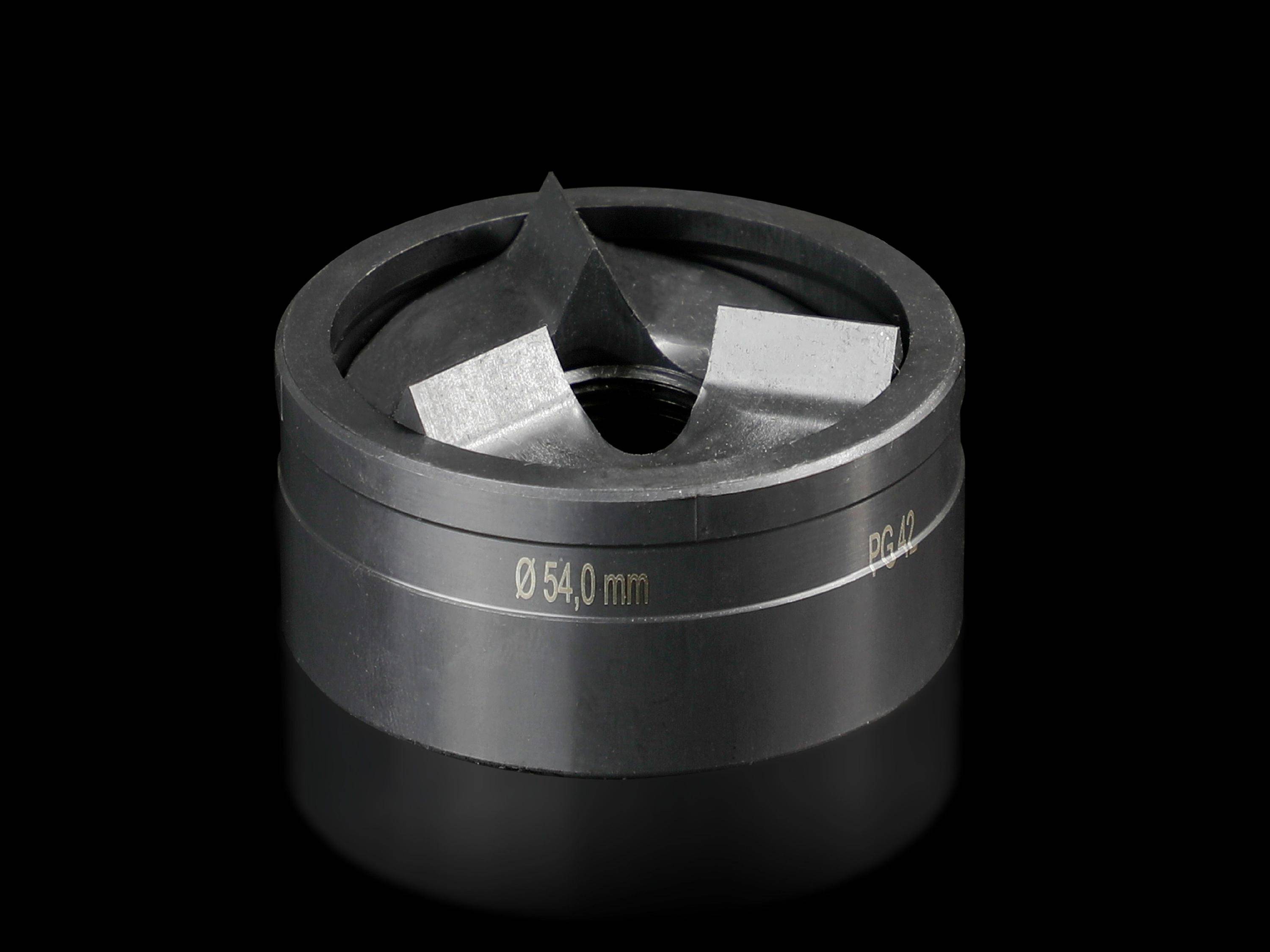 Rittal AS 4055.554 Spalt-Blechlocher rund für Stahlblech, mit 3-fach Teilung 4055554-0