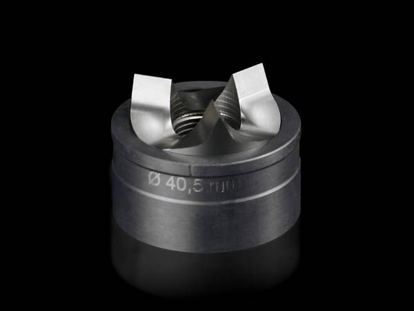 Rittal AS 4055.140 Spalt-Blechlocher rund für Edelstahl, mit 3-fach Teilung 4055140