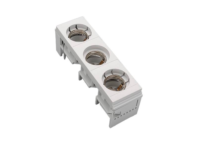 Wöhner 31947000, D-Reiter-Sicherungssockel, 57mm (Verpackung 6 Stk.)