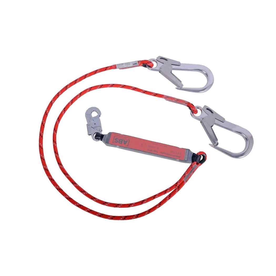 ABS PSA-Ausrüstung Lanyard Y-Verbindungsmitte Seillänge 2,0m-0