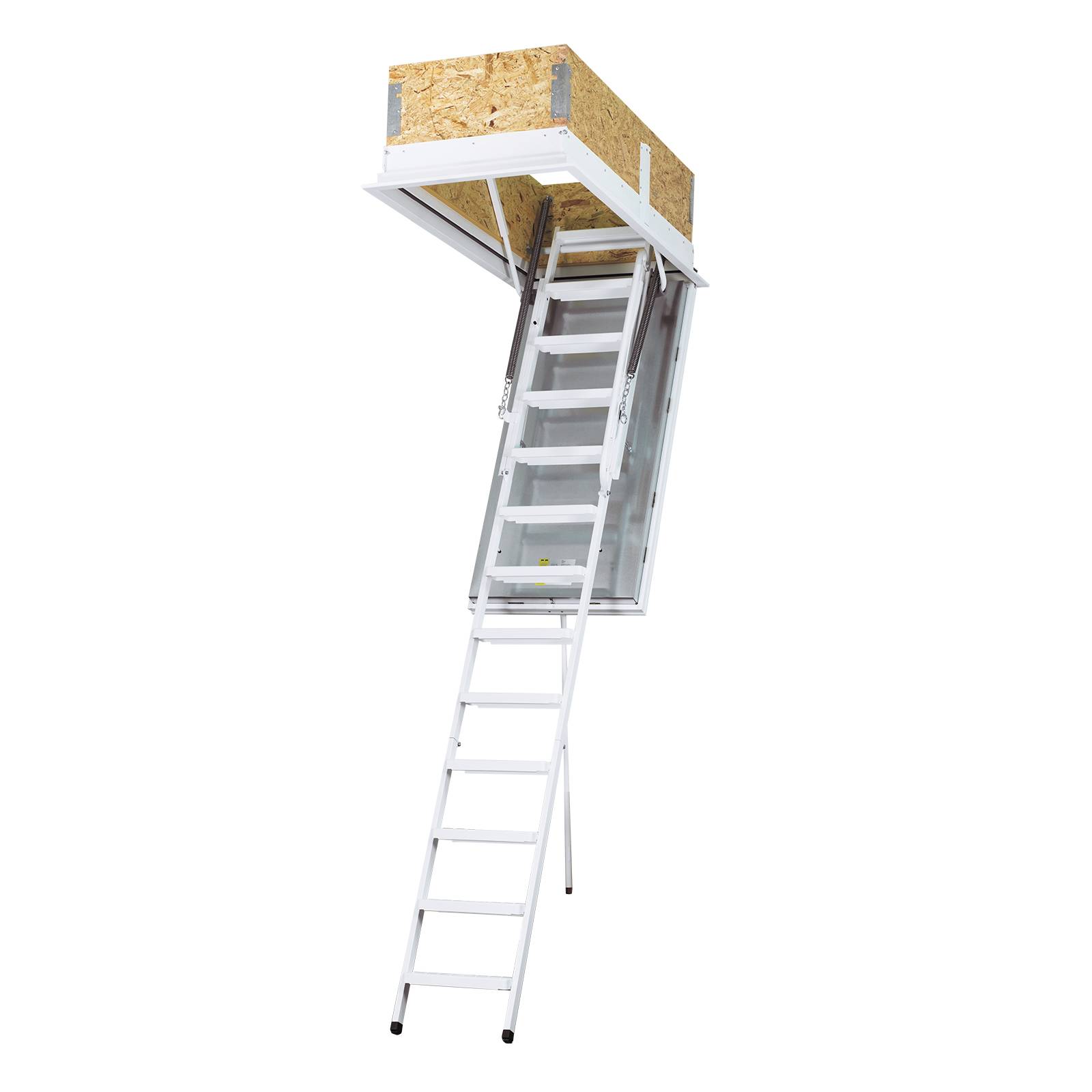 Wippro Dachbodentreppe Isotec Brandhemmend Lukenmaß 130x70cm-0