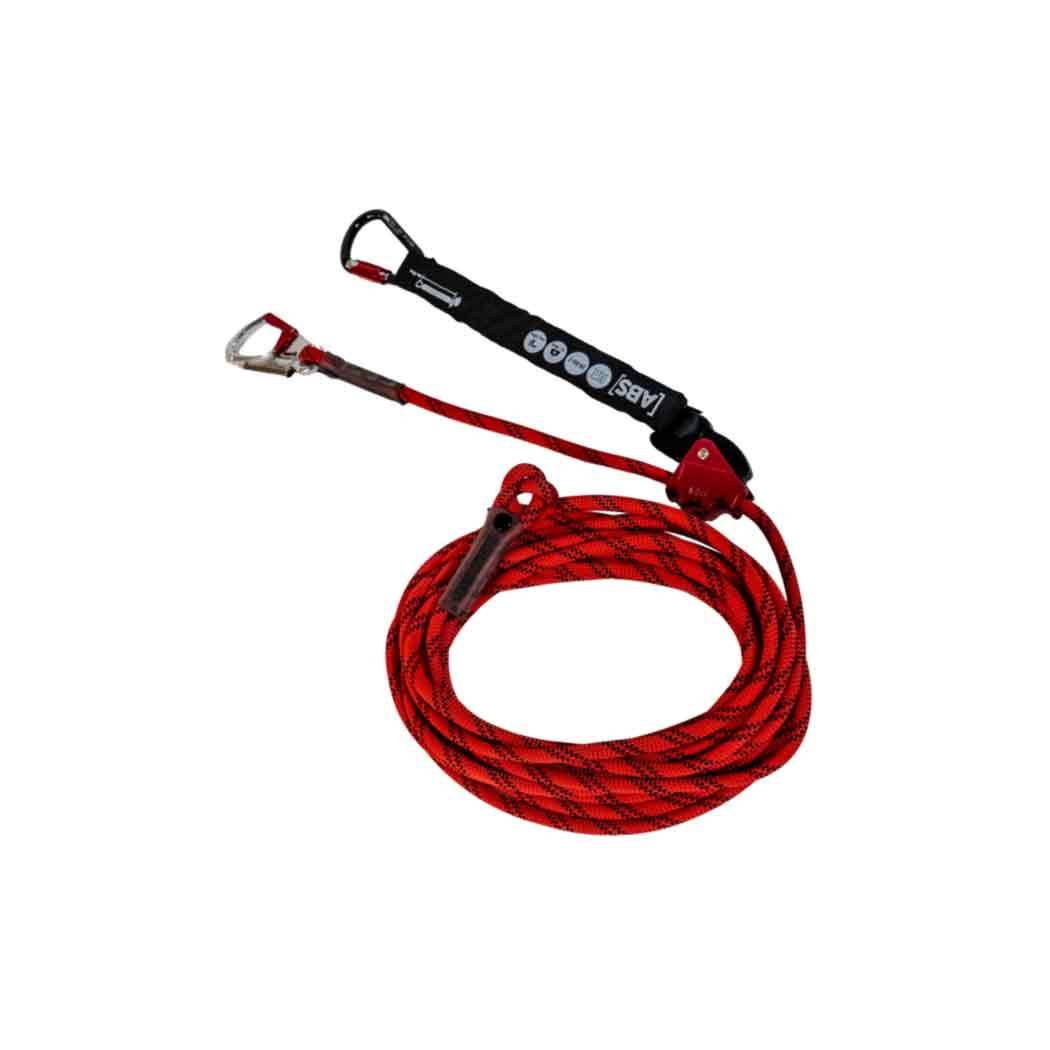 ABS PSA Absturzsicherung Lanyard mitlaufendes Auffanggerät Seillänge 5,0m-0