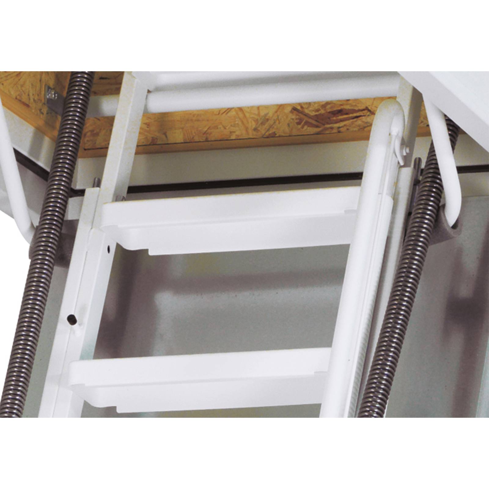 Wippro Dachbodentreppe Isotec Brandhemmend Lukenmaß 130x70cm-3