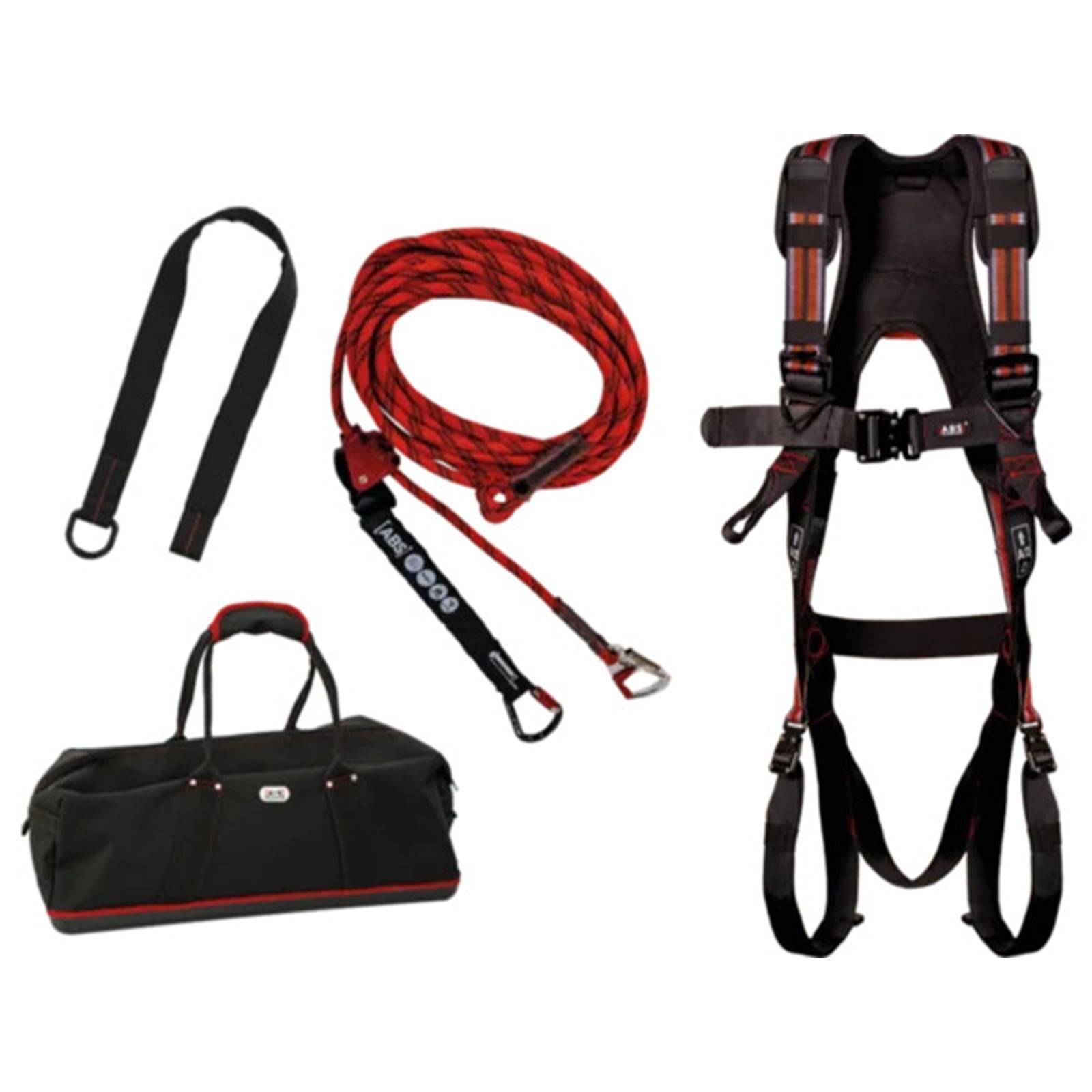 ABS PSA Ausrüstung Roofer Kit für Dachdecker Seillänge 23,0m-0