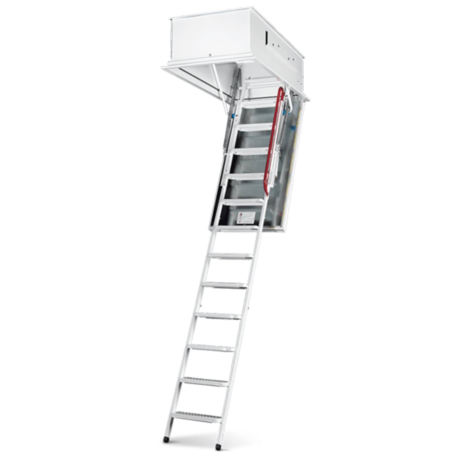 Wippro Dachbodentreppe Eurostep Brandhemmend Lukenmaß 120x60cm-0