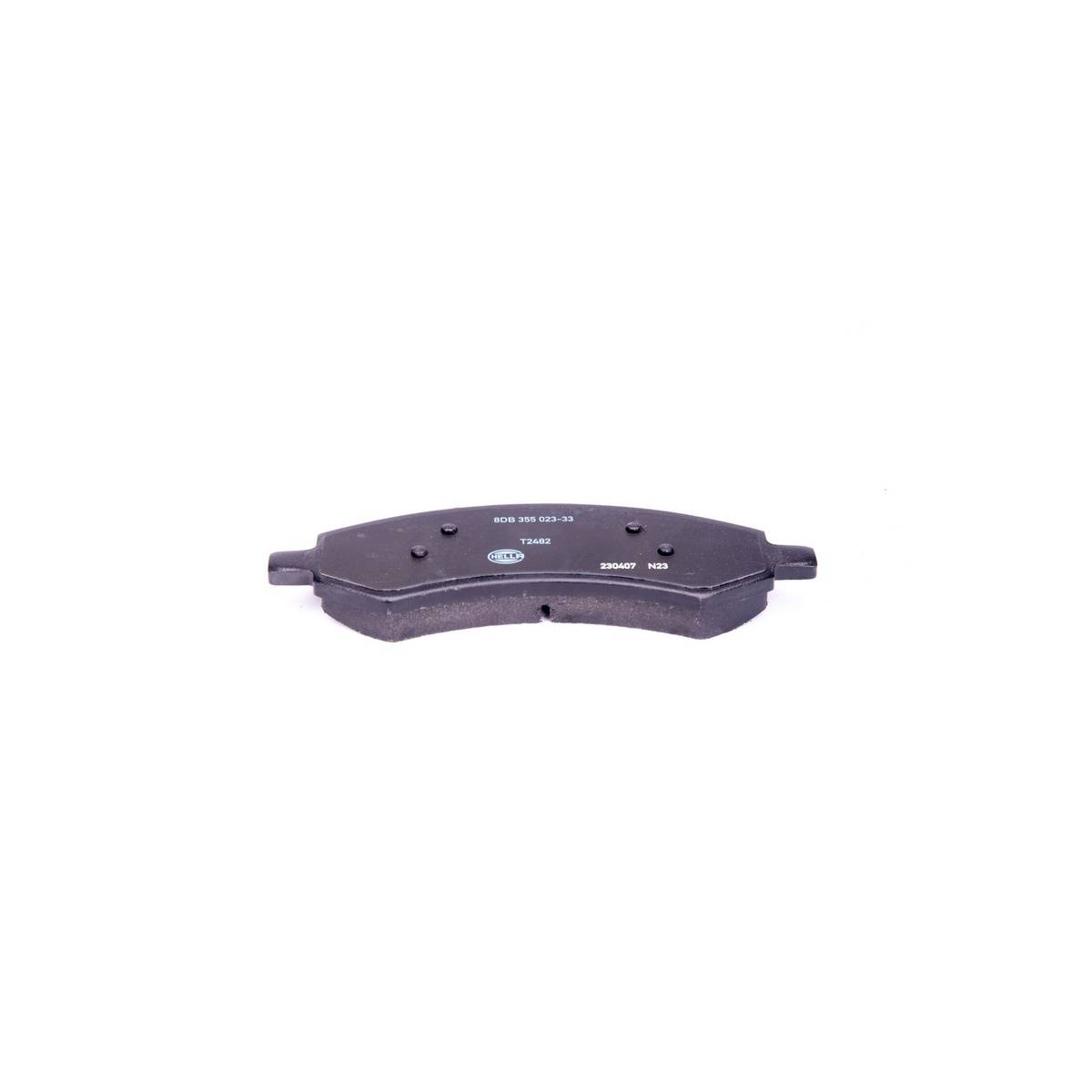 Bremsbelagsatz ohne Verschleißwarnung 18,8 mm HELLA für u.a. RAM 1500-2