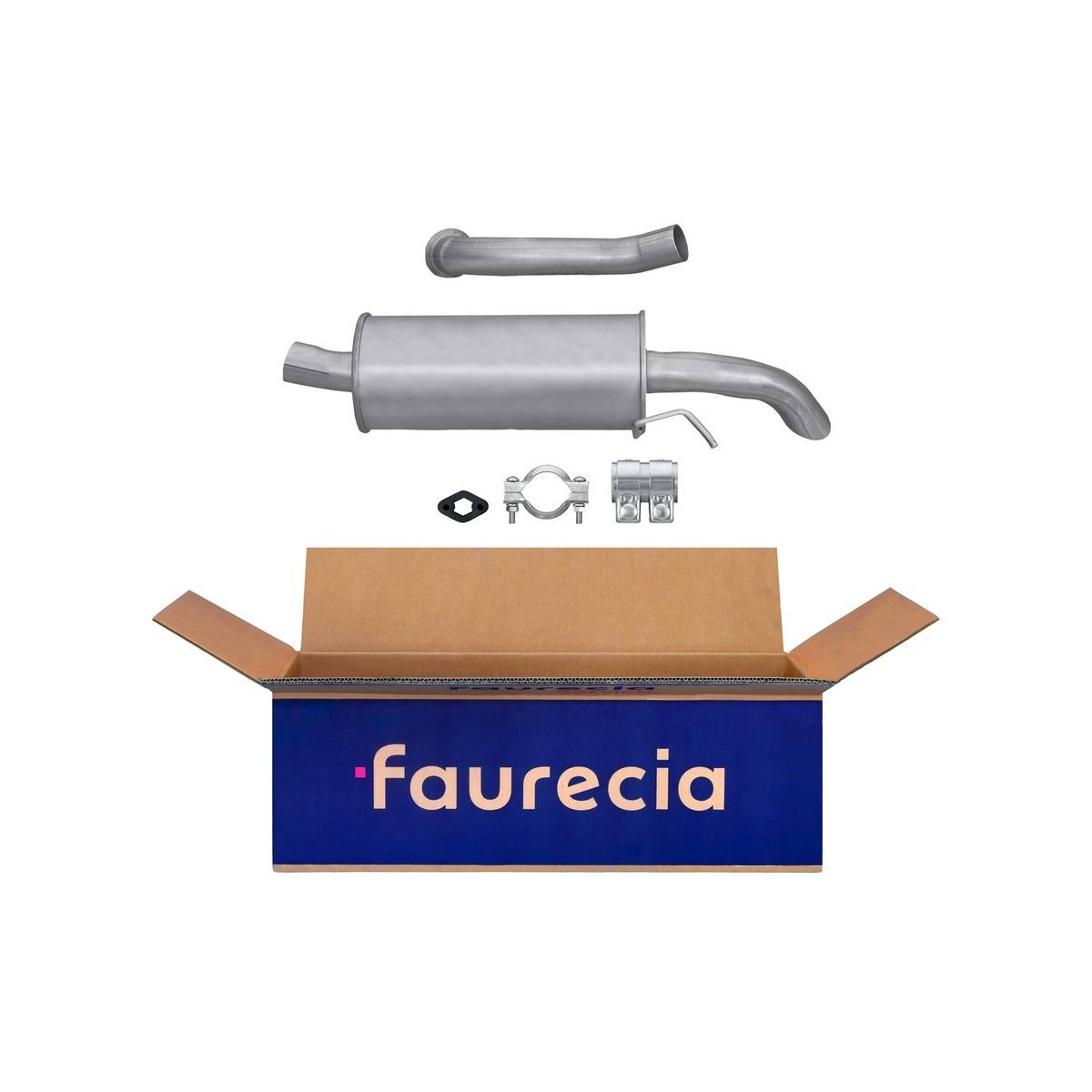 Endschalldämpfer FAURECIA Aftermarket-Expertise für u.a. CITROËN BX-0