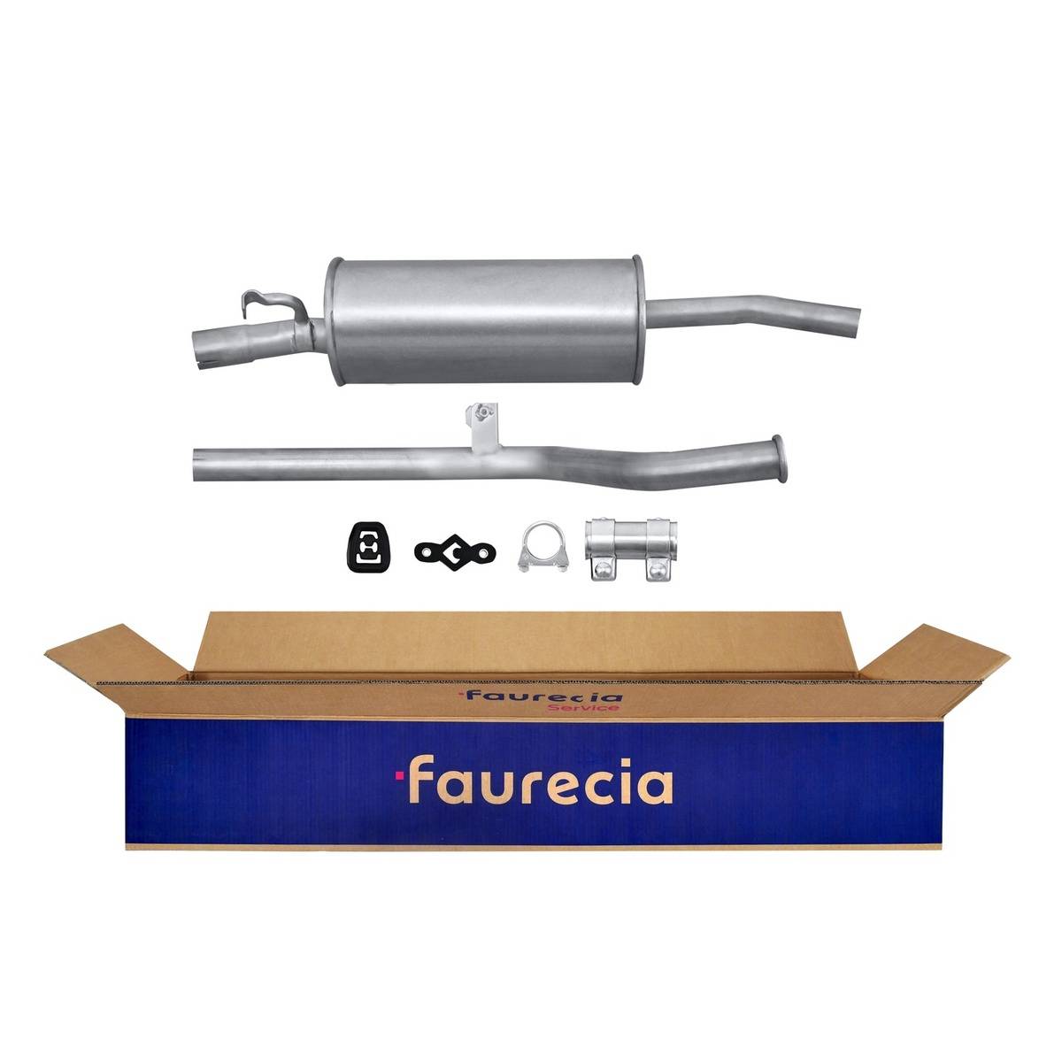 Endschalldämpfer FAURECIA Aftermarket-Expertise passend für FIAT PANDA-0