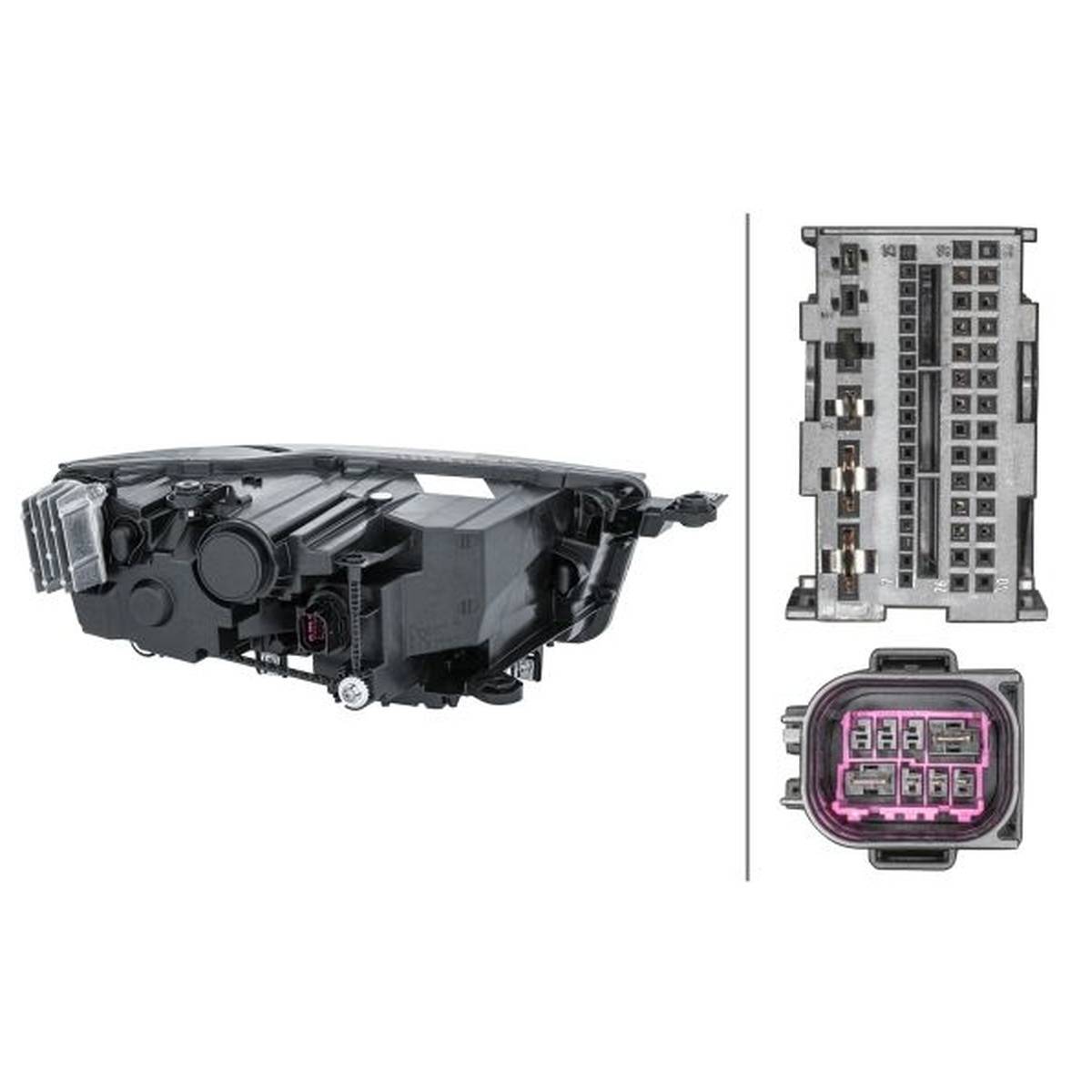 Hauptscheinwerfer links 12 V LED HELLA passend für SEAT ATECA-1