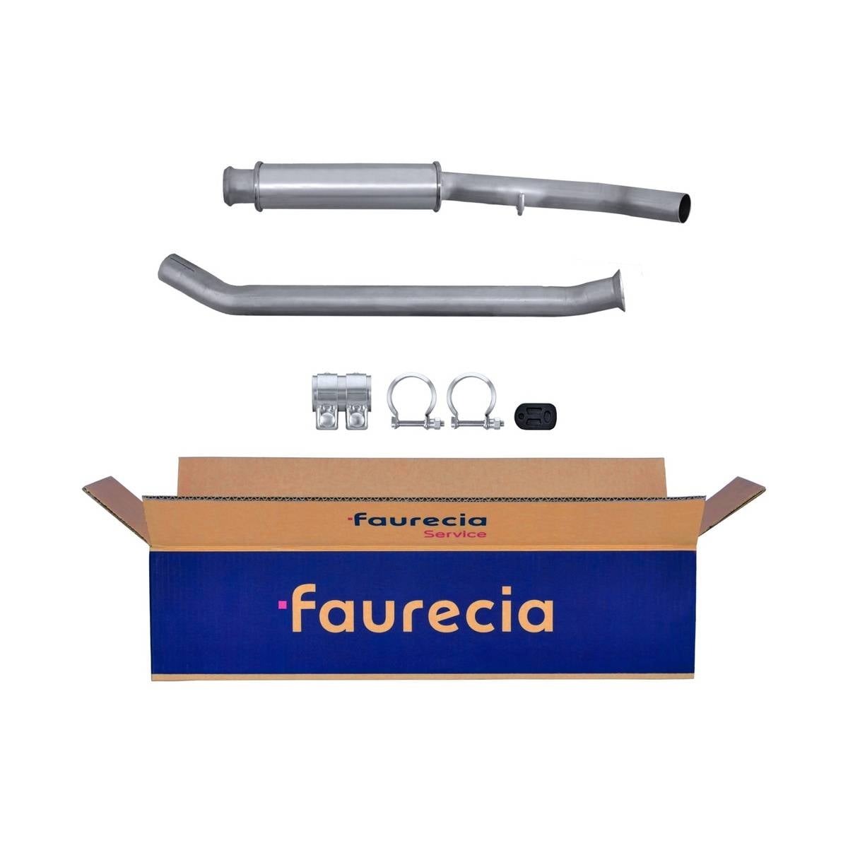 Mittelschalldämpfer FAURECIA IAM-Expertise für u.a. CITROËN BERLINGO-0