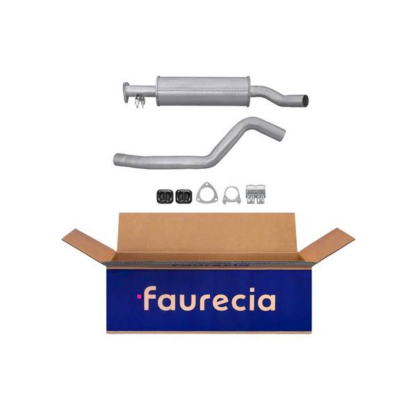 Mittelschalldämpfer FAURECIA IAM-Expertise für u.a. OPEL VECTRA