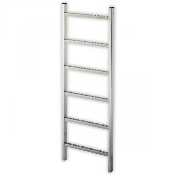 Hailo Schachtleiter 400mm lichte Weite Edelstahl 1.4301 / ASTM 304 mit 14 Sprossen 3,92m
