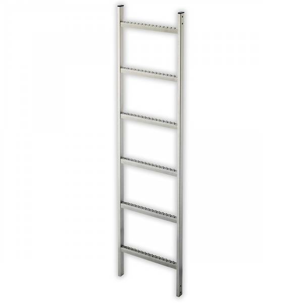 Hailo Schachtleiter 300mm lichte Weite Edelstahl 1.4571 / ASTM 316ti mit 8 Sprossen 2,24m