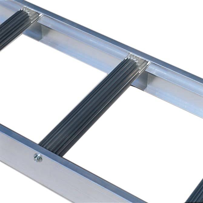 Euroline Premium Kaminkehrerleiter 10 Sprossen RAL8004 Rot-1