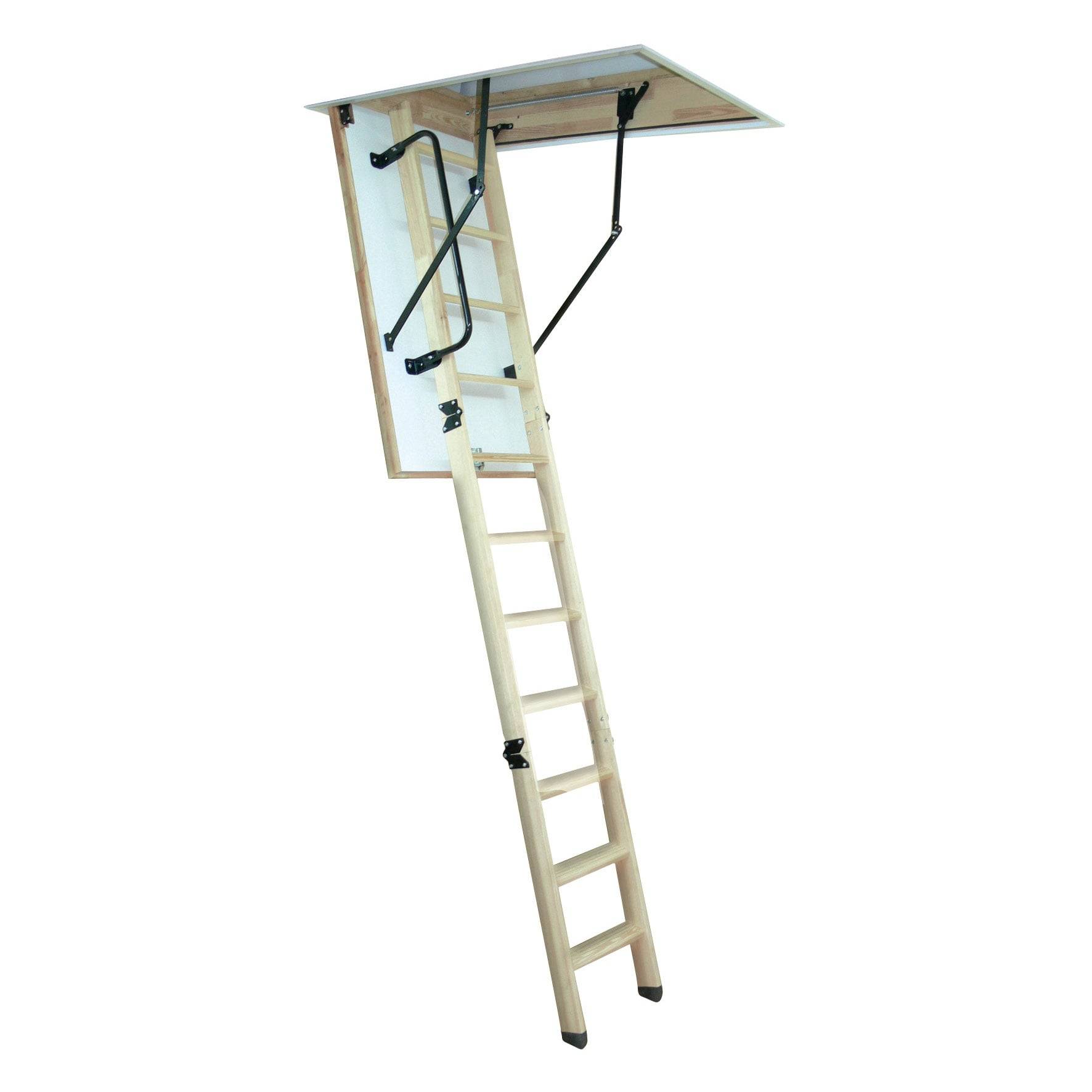 Altrex Woodytrex-De Luxe 3-teilige Bodentreppe einklappbar 120x60cm-0