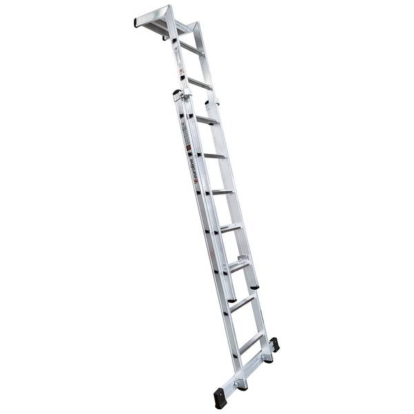 Euroline Premium 328 Plakatleiter 2x7 Sprossen