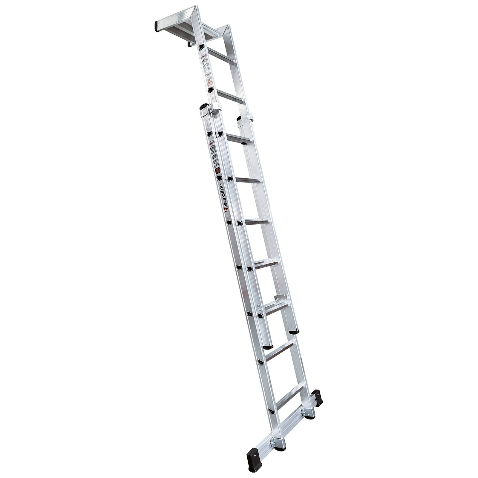 Euroline Premium 328 Plakatleiter 2x7 Sprossen-0
