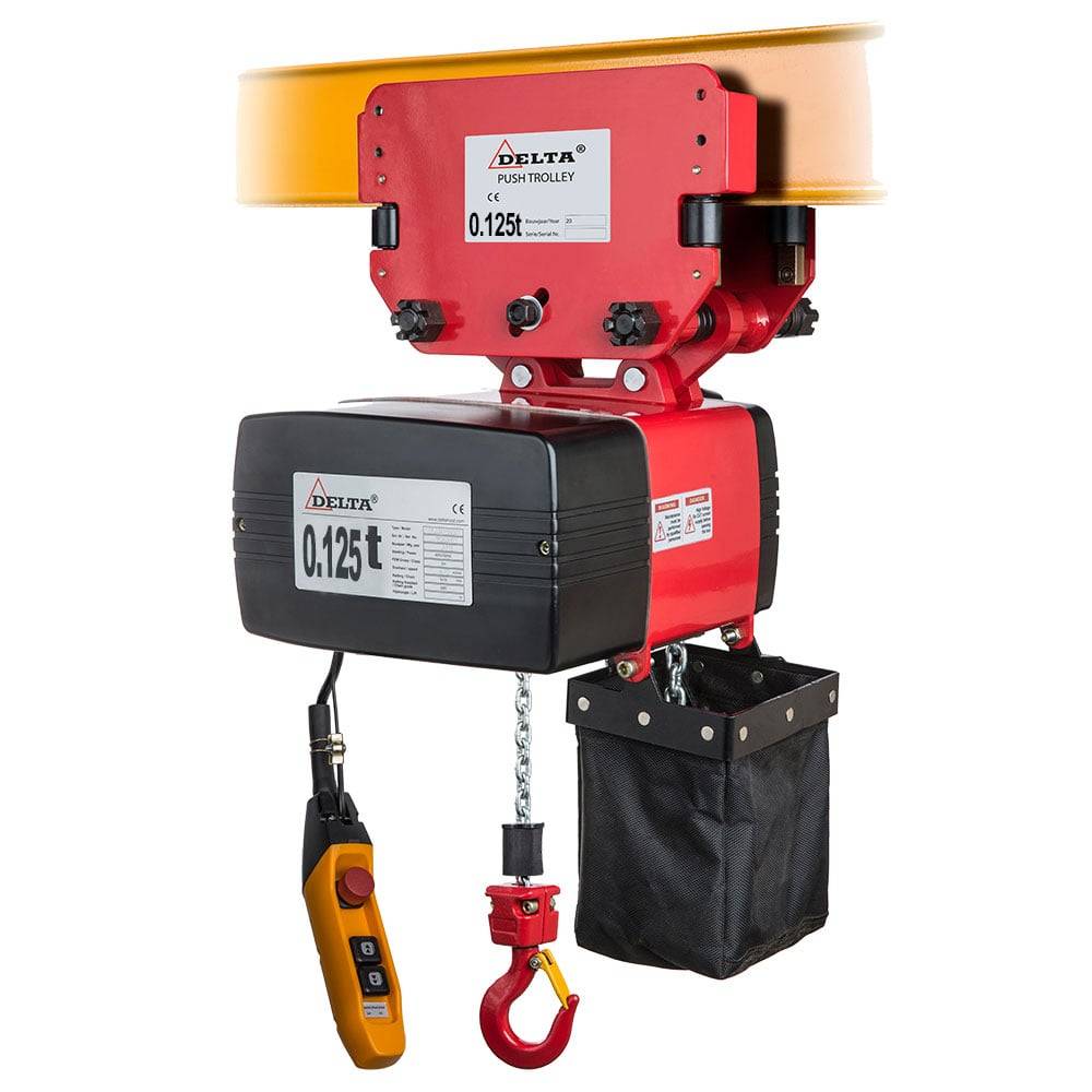 DELTA Premium Elektrischer Kettenzug Typ DEY Tragkraft 0,125t Hubhöhe 3m-0