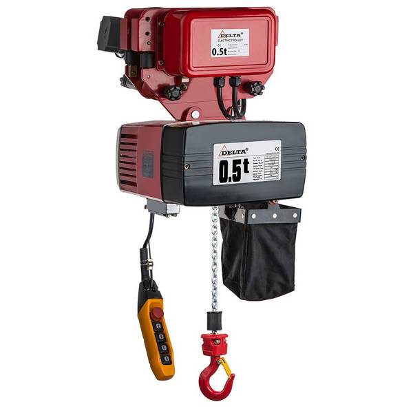 DELTA Premium Elektrischer Kettenzug Typ DED Tragkraft 0,5t Hubhöhe 10m