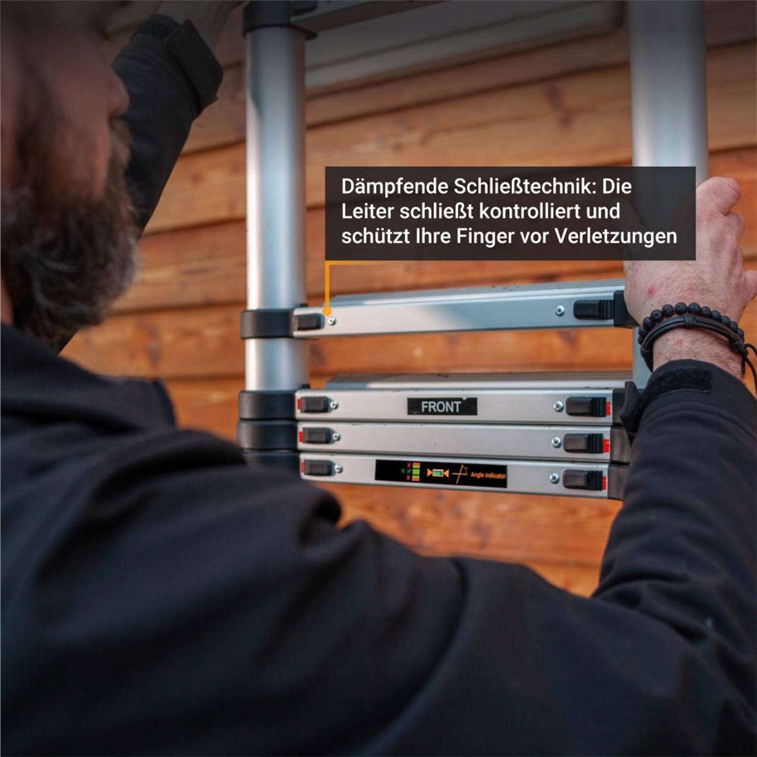 Batavia Giraffe Professional Teleskopleiter 3,27m Länge-4