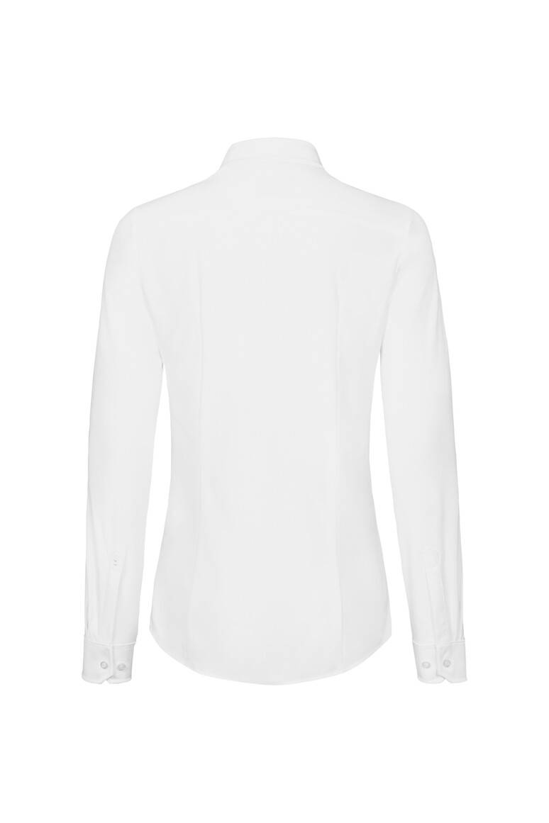 HAKRO Bluse Natural Stretch weiß, XS-4
