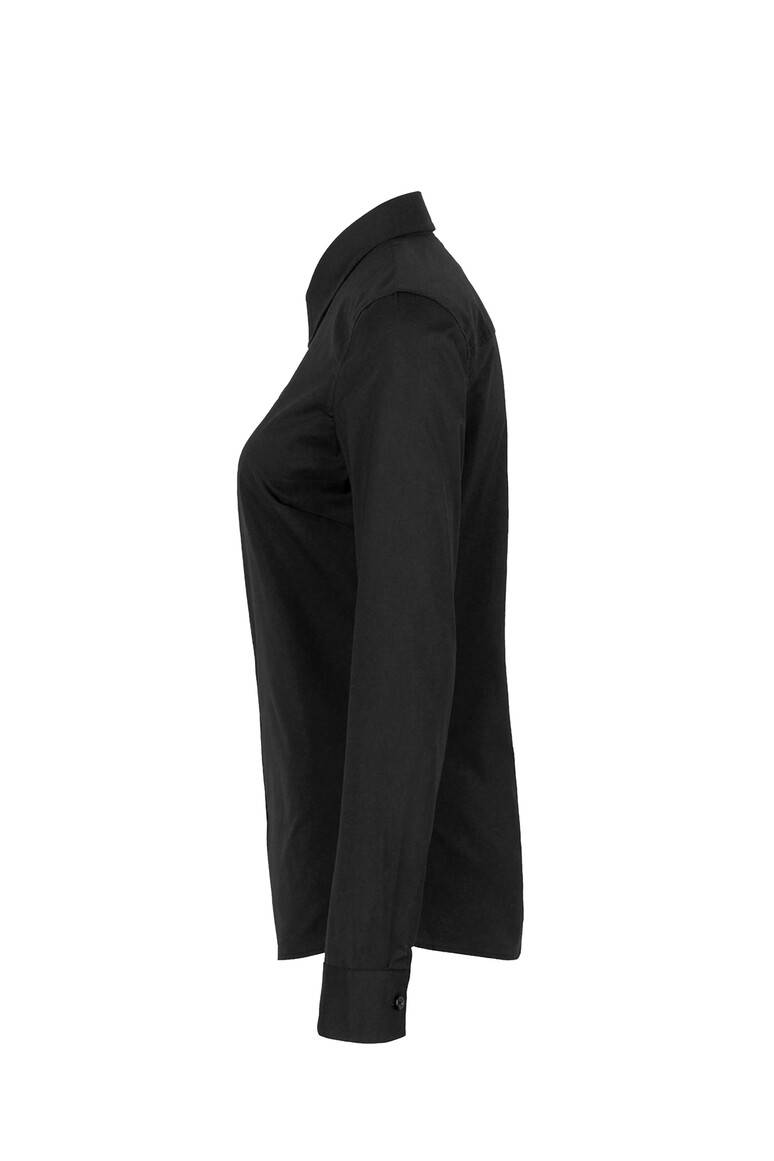 HAKRO Bluse MIKRALINAR® schwarz, L-2