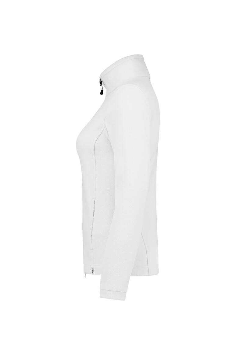 HAKRO Damen Fleecejacke ECO weiß, S-2