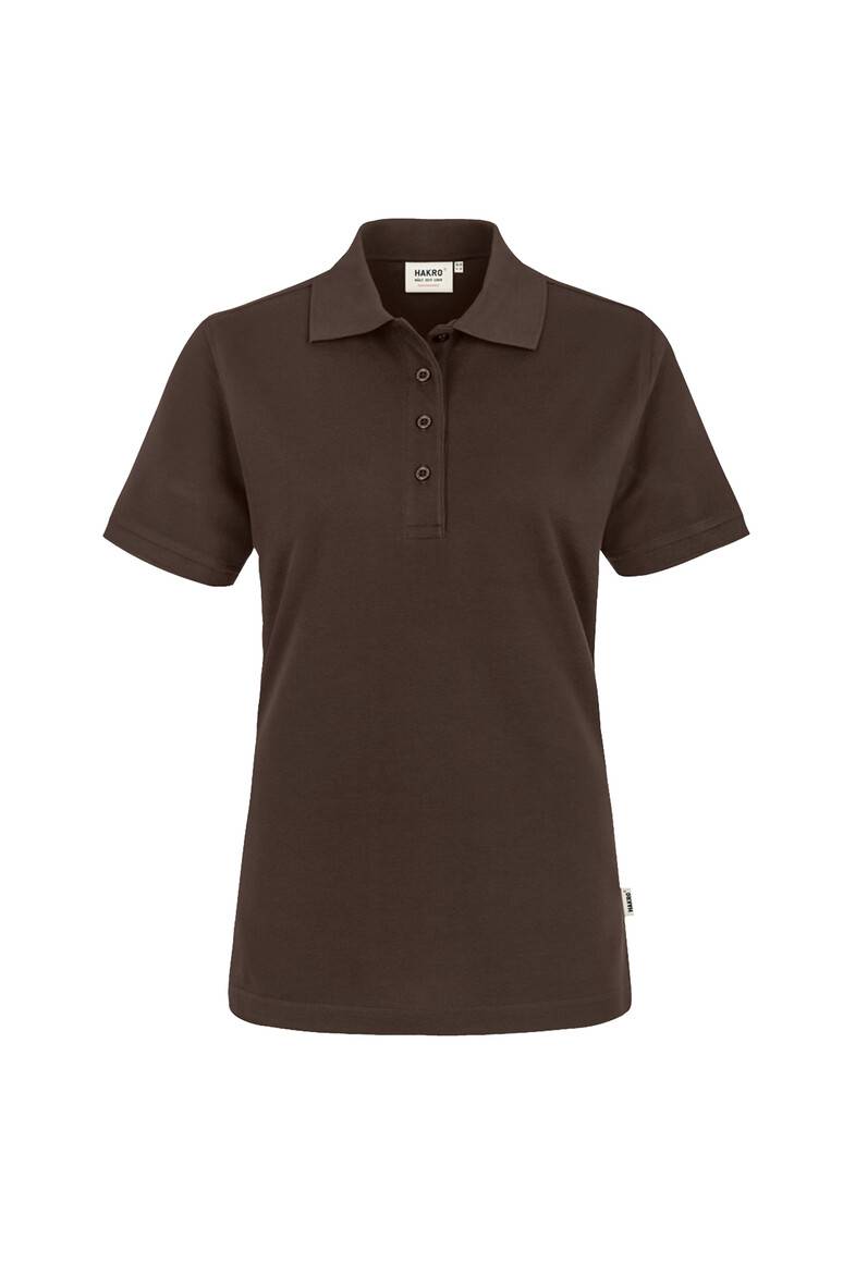 HAKRO Hakro Damen Poloshirt Performance #216 Gr. 6XL schokolade-1