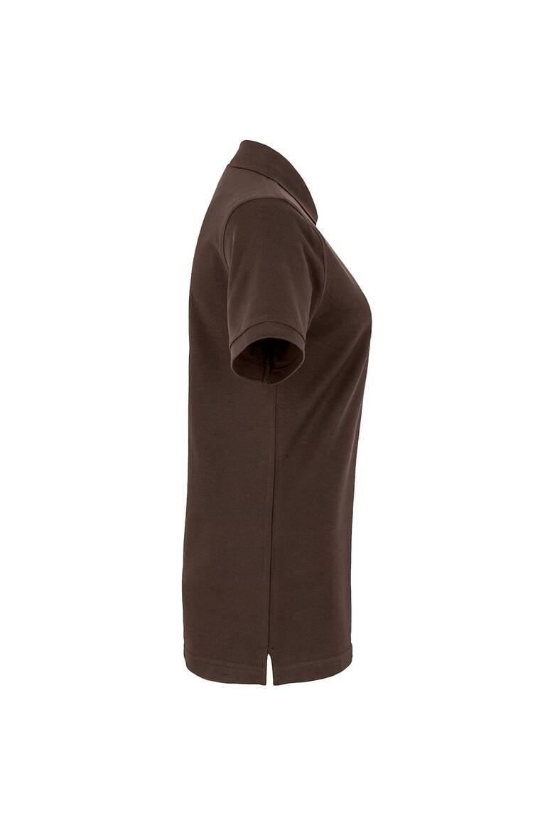 HAKRO Hakro Damen Poloshirt Performance #216 Gr. 6XL schokolade-4