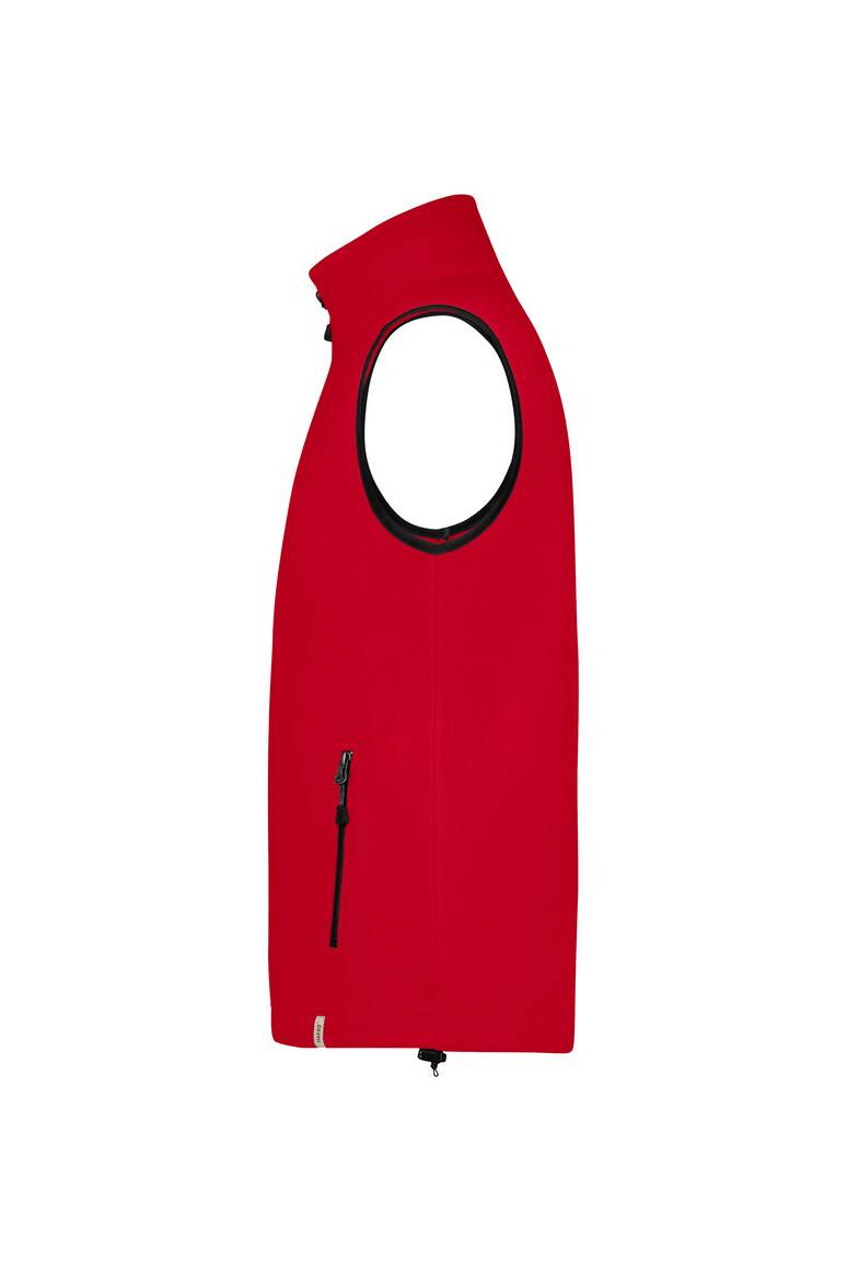 HAKRO Fleeceweste ECO rot, L-2