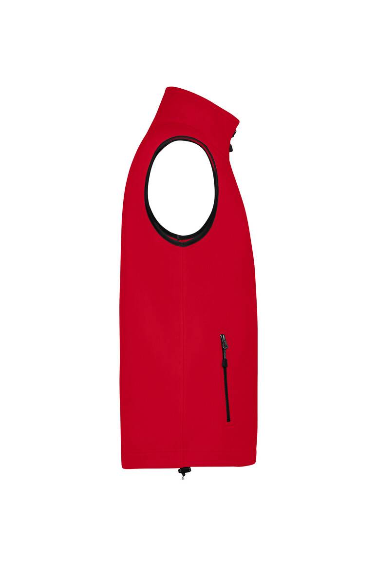 HAKRO Fleeceweste ECO rot, L-4