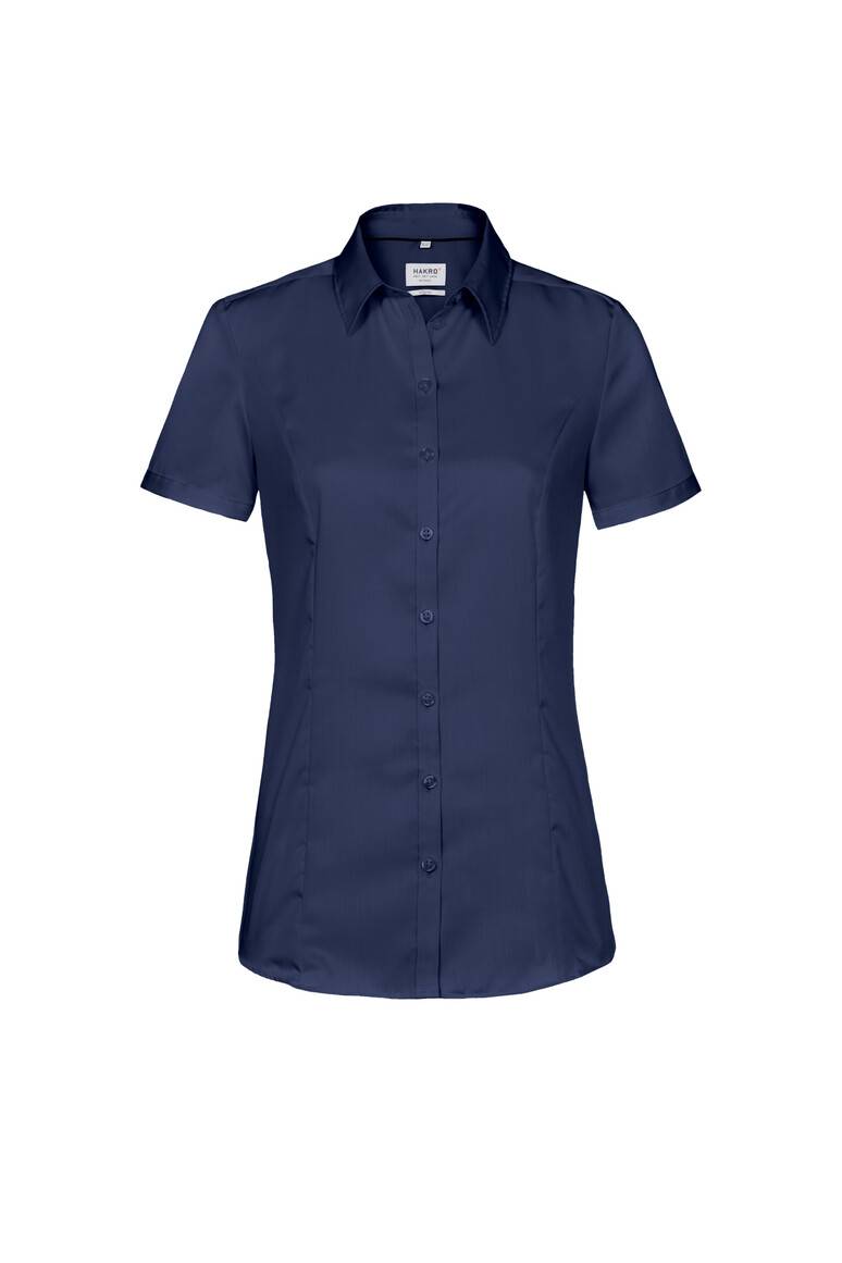 HAKRO Hakro Damen Bluse Business 1/2 Arm #112 Gr. M marine-1
