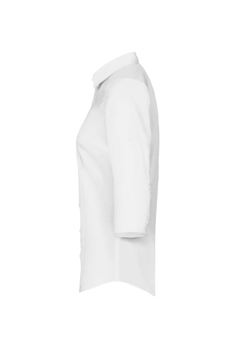HAKRO 3/4-Arm-Vario Bluse MIKRALINAR® weiß, S-2