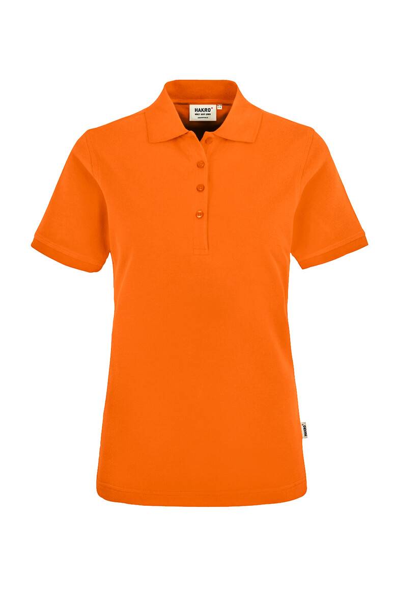 HAKRO Damen Poloshirt Classic orange, L-1
