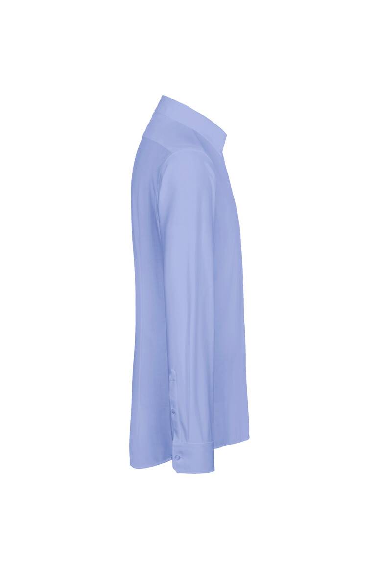 HAKRO Hemd Natural Stretch Regular ozeanblau, XL-3
