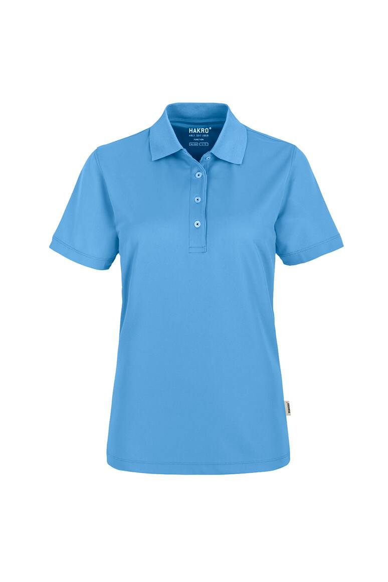 HAKRO Poloshirt Coolmax #206 Damen Gr. XL malibublau-1